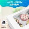 Albert Austin Cupcake Box Hold 6 Standard Cupcakes Food Grade