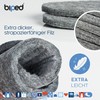 Biped 3 Pairs of Extra-Thick Felt Insoles - Insulating &