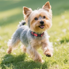 Joytale Reflective Dog Collar, Soft Neoprene Padded, Metal D-Ring, Nylon Pet Collar Adjustable for Puppy and Small Dogs, Neon Pink, XS