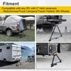 RV Hitch Mount Stabilizer, Adjustable Camper Rear Bumper Stabilizer Fit