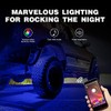 Nilight Kit de 8 Luces LED RGB Rock RL07H, Multicolor,