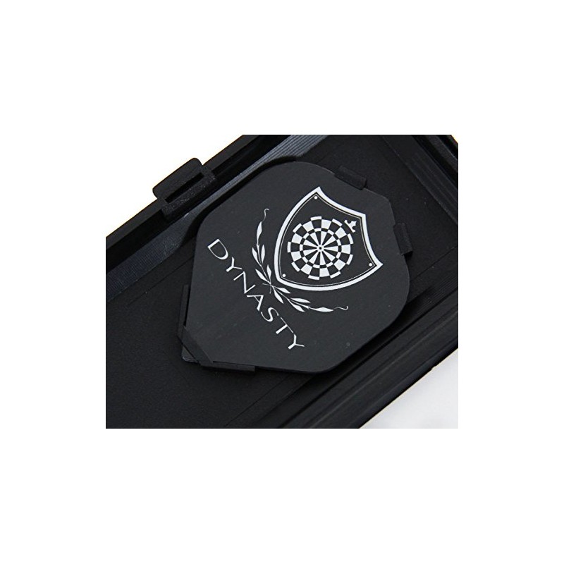 Dynasty 01-31-023 BRASS DARTS SET "SEVEN" (Black)