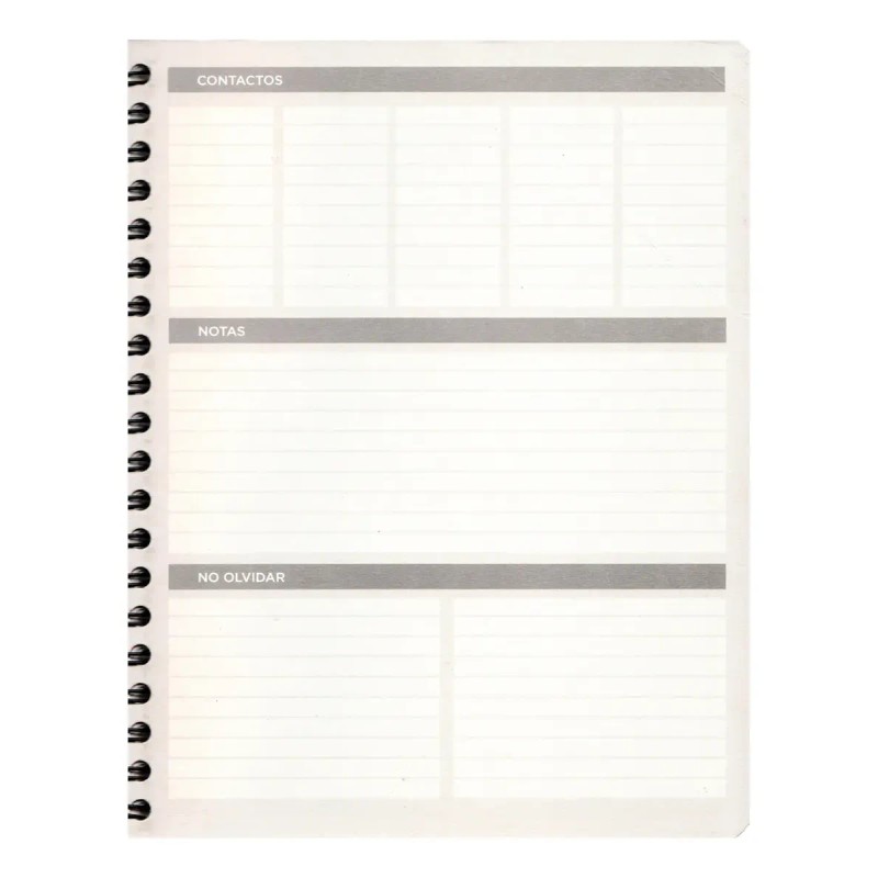 Cuaderno Profesional Scribe Clásico 2901 100hjs Blanco Pieza