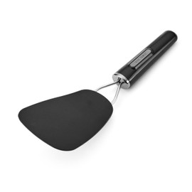 Farberware Flex Turner, Perfect for Fipping, Stirring and Serving Both Sweet and Savory foods. Heat Resistant, Safe on all Cookware. Dishwasher Safe. Black