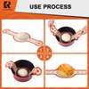Cook's Aid 2 Pcs Silicone Bread Sling for Dutch Oven,