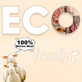 DANA XU 100% Merino Wool Extra Large Pashmina Blanket Travel Scarf Cashmere Wrap for Women Fall Winter Oversize Shawl Floral