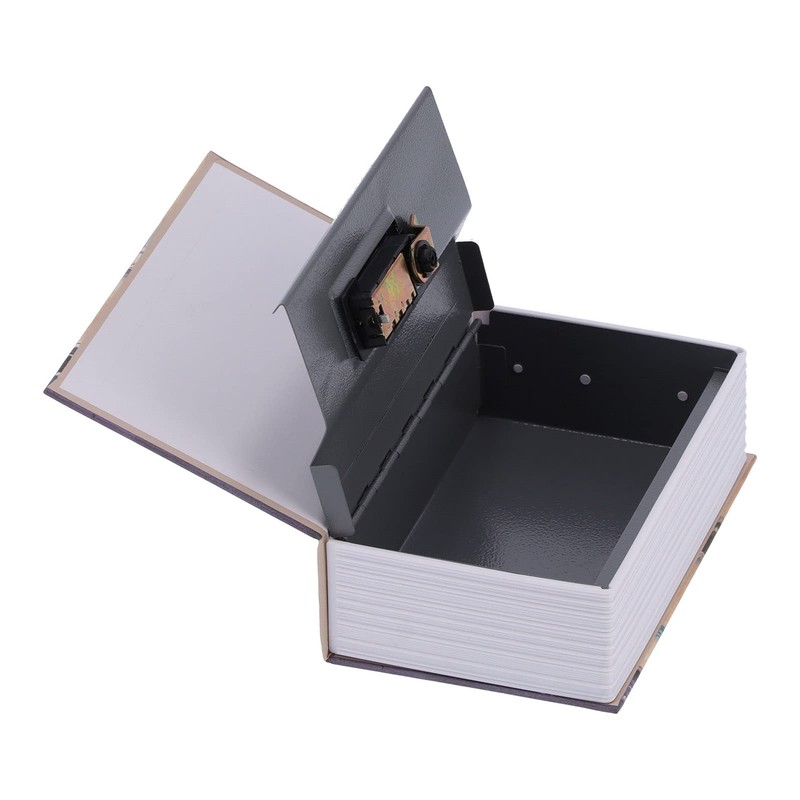 Book Safe with Combination Lock, 7.1 x 4.6 x 2.2in
