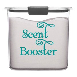 Burgundy - Scent Booster Vinyl Decal - 3w x 2.75h inches - Laundry Room Decor - Die Cut Sticker Swash