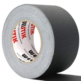 WELSTIK Gaffer Tape Black 3" X 60 Yards Heavy Duty Gaffer Tape for Cables,Photography,Theater Stage Setup,Interior Design,Residue Free,Non Reflective,Easy to Tear