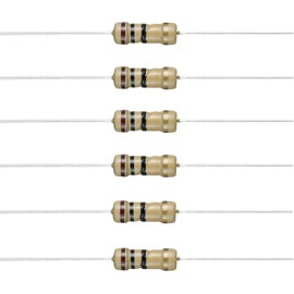 BOJACK 10 Ohm Resistors 1/2 W ±5% Carbon Film Single Resistor (Pack of 200)
