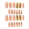 Long Press on Nails Square False Nails White French Tip
