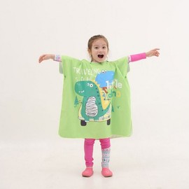 Little Dino Kids Hooded Beach Towel Water Play Item