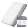 Organic Cotton GOTS 2 Fitted Sheets Compatible Next2me, Snuzpod and