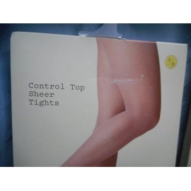 A NEW DAY AND CONTROL TOP SHEER TIGHTS SIZE S M SM BLACKBERRY CREAM  LOT OF 2