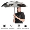Rnivry Husky Dog Umbrella Windproof Compact Travel Umbrellas Automatic Open/Close