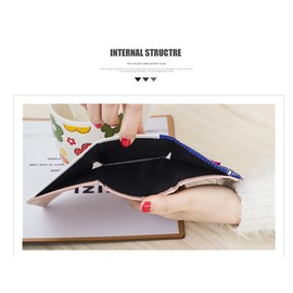 PHILOMI Sailor Moon Wallet Girl Cute Small Wallet Delicate Bow Kawaii Wallet Credit Card Holder ID Window