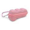CASEMATIX Pink Asthma Inhaler Travel Case, Includes Case Only