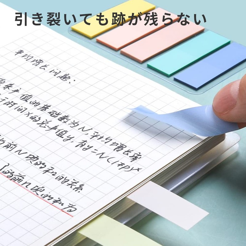 AAGWW Total: 400 Sheets Transparent Sticky Notes, Writing Title Sticky