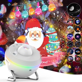 Planetarium Star Projector,Syslux Galaxy Projector for Bedroom,Home Night Light with 13 HD Image Discs, Sky Light Living Room Decor,Real Starry Nebula,for Kids Room Birthday Valentines Gift