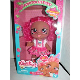 Moose Toys Kindi Kids Scented Sisters Doll Berri D'Lish 10" Play Snack Time Strawberry