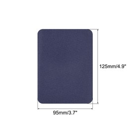 sourcing map 12Pcs Iron on Patches for Clothing Repair Fabric Repair Patches Iron-On Mending Fabric Navy Blue 4.9"x3.7" for Clothes, Pants, Bags Hole Repairing and Decoration