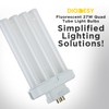 Diodesy FML27/65K/2PK Fluorescent 27W 6500K Daylight Quad Tube FML CFL