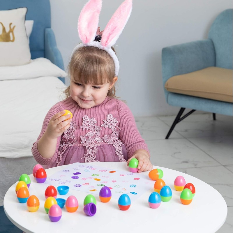 JOYIN 24 Piece Stamp Set, Toy for Easter Eggs Hunting