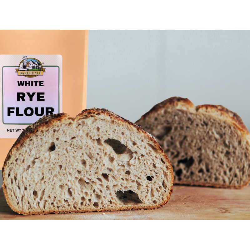 Bakerdale White Rye Flour, 3.5 Pounds, Kosher Certified