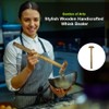 Garden of Arts Stylish Wooden Handicrafted Whisk Beater, Mathani, Ravi,