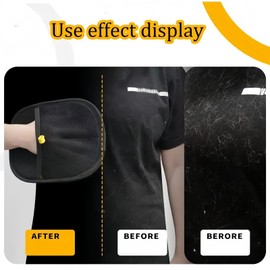 Pet Hair Remover Glove,Pet Grooming Gloves,Double-Sided Electrostatic P-et Hair Remover Gloves,Reusable Grooming & Cleaning G-loves for Dogs Cats,Static R-emoval G-loves for P-et H-air,Dog G-rooming