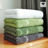 Shiraz 40 count combed yarn 190g hotel towel, white /