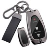 TECART Fit for Chevy Key Fob Cover Zinc alloy Key