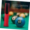 Mipcase 2Pcs Billiard Tip Shaper Burnisher File Essential Pool Repair