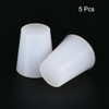 sourcing map Pack of 5 Rubber Plugs 19 mm to