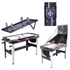 ROSEED 4 in 1 Combo Game Table for Home, Game