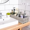 [Larger Compartments] Toilet Tank Topper Paper Basket - Multiuse Hand