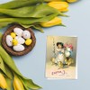 Funny Weird Victorian Easter Greeting Card with Envelopes (Chick Shepherdess)