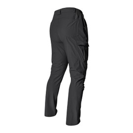 Mens Cargo Hiking Work Pants Water Resistant Tactical Casual Quick Dry Lightweight Construction Pants Dark Grey 40