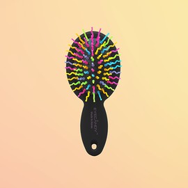 EYECANDY [EYECANDY]Rainbow Volume S Brush Mini_Black