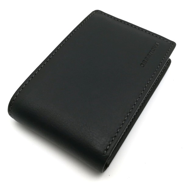 Mini-Geldbörse für Herren mit Münzfach | Ubrique-Leder | Kleines Kartenetui