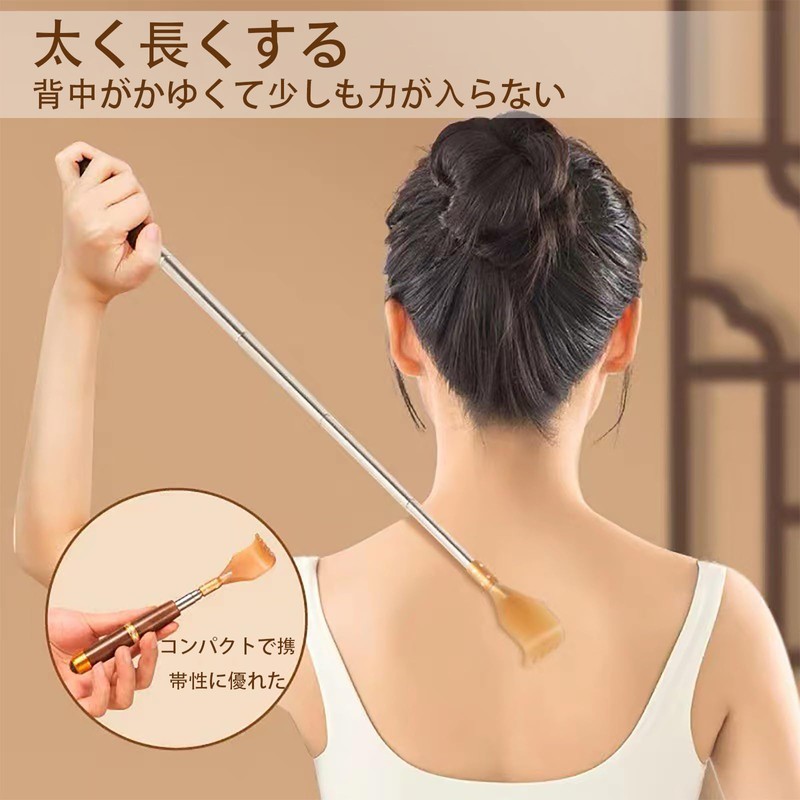 ALLVD 5 Stage Elastic Itch Remover Sacred Treasure Extendable Back