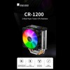 CPU Cooler Mini Colorful Light 2000rpm With 2 Heat Pipes