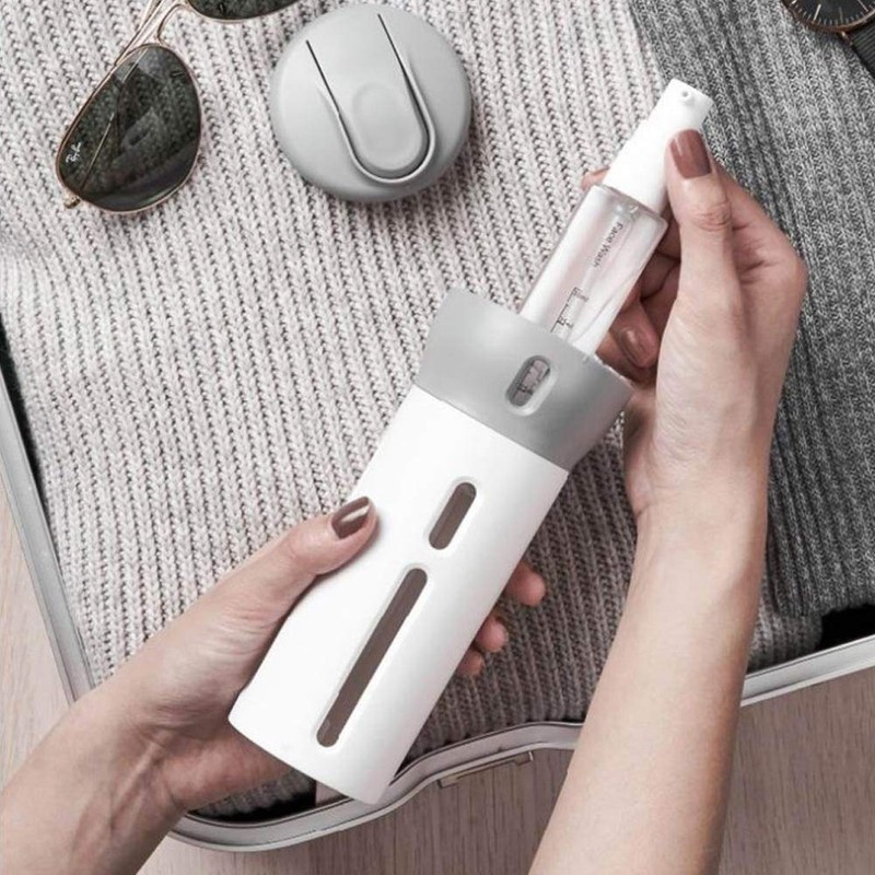 SODEEN Travel Bottle 4 in 1 Divided Container, TSA Approved