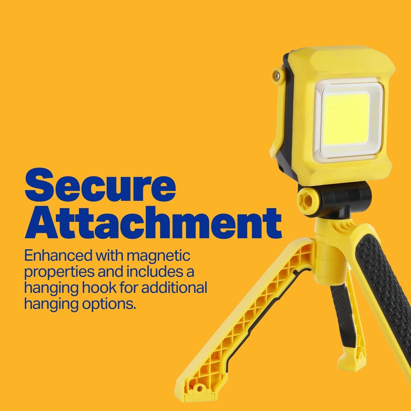 LUXPRO Rechargeable Handle/Tripod Work Light