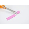 Pack of 25 Magnetic Labels (Pink, Length 10 cm, Width