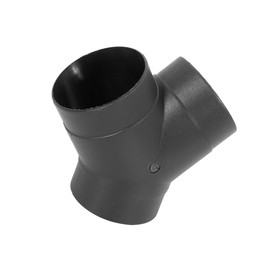 Motoforti 75mm Car Heater Warm 3 Way Air Ducting Pipe Y Shape Outlet Connector Long-lasting