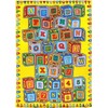 champion rugs Kids/Baby Room/Daycare/Classroom/Playroom Area Rug Abc's Alphabet Numbers Blocks