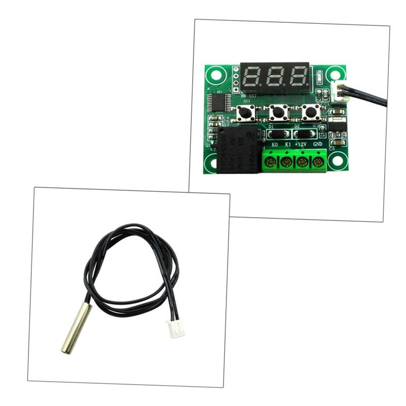 IWOWHERO 12v Smart Thermostat Programmable Digital Thermostat for Ac Temperature