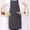 DILLMAN Kitchen Cooking Adjustable Aprons - Men Women Bib Soft