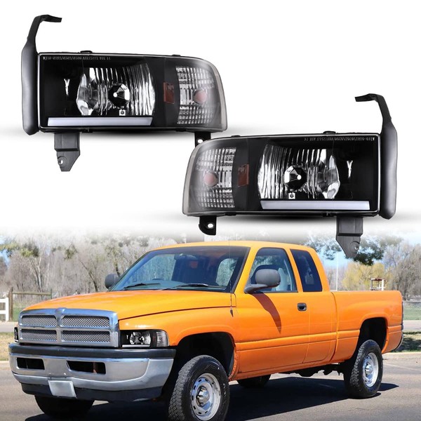 Nixon Offroad Headlights for Dodge Ram 1500 2500 3500 1994-2002